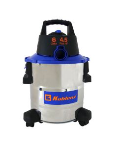 6GAL 4.5PHP WET DRY VAC