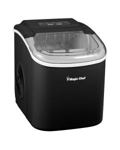 MAGIC CHEF(R) MCIM27B 27LB PRT CNTR ICE MKR BLK