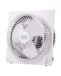 9IN BOX FAN WHT